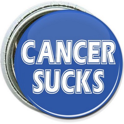 Awareness - Cancer Sucks - 1'' Round Button