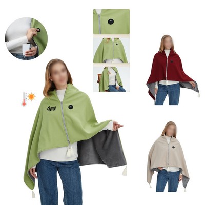 Portable USB Heated Shawl Wrap