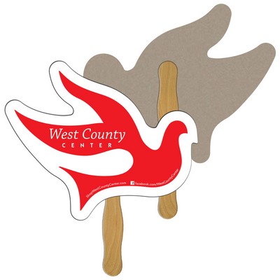 Dove Recycled Hand Fan