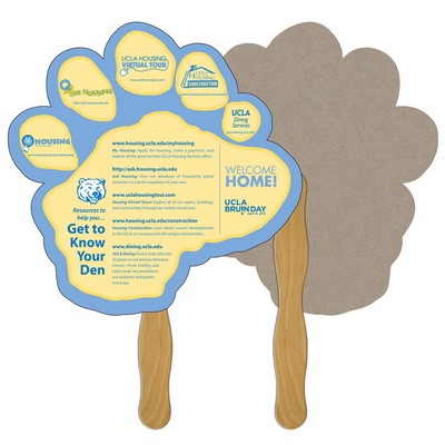Paw Recycled Hand Fan