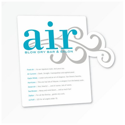 Foam Cor - Die Cut Easel-Back Counter Sign