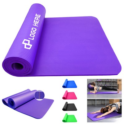 72 X 24 X 0.4" Yoga Mat W/ Carry Strap